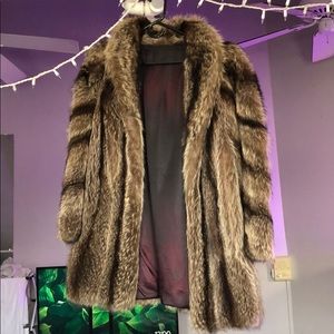 Vintage mink fur coat
